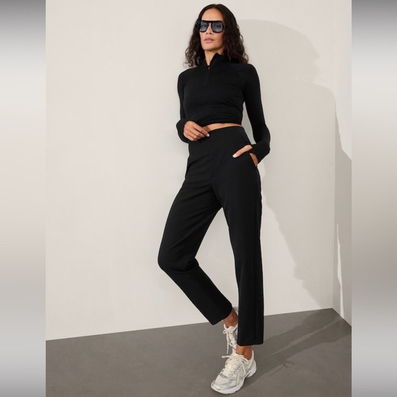 ❤️🔥Athleta - Black Endless High Rise Pants - 12